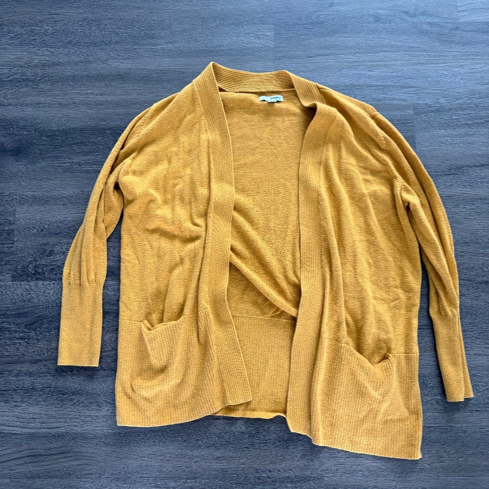 Sonoma Mustard Cardigan